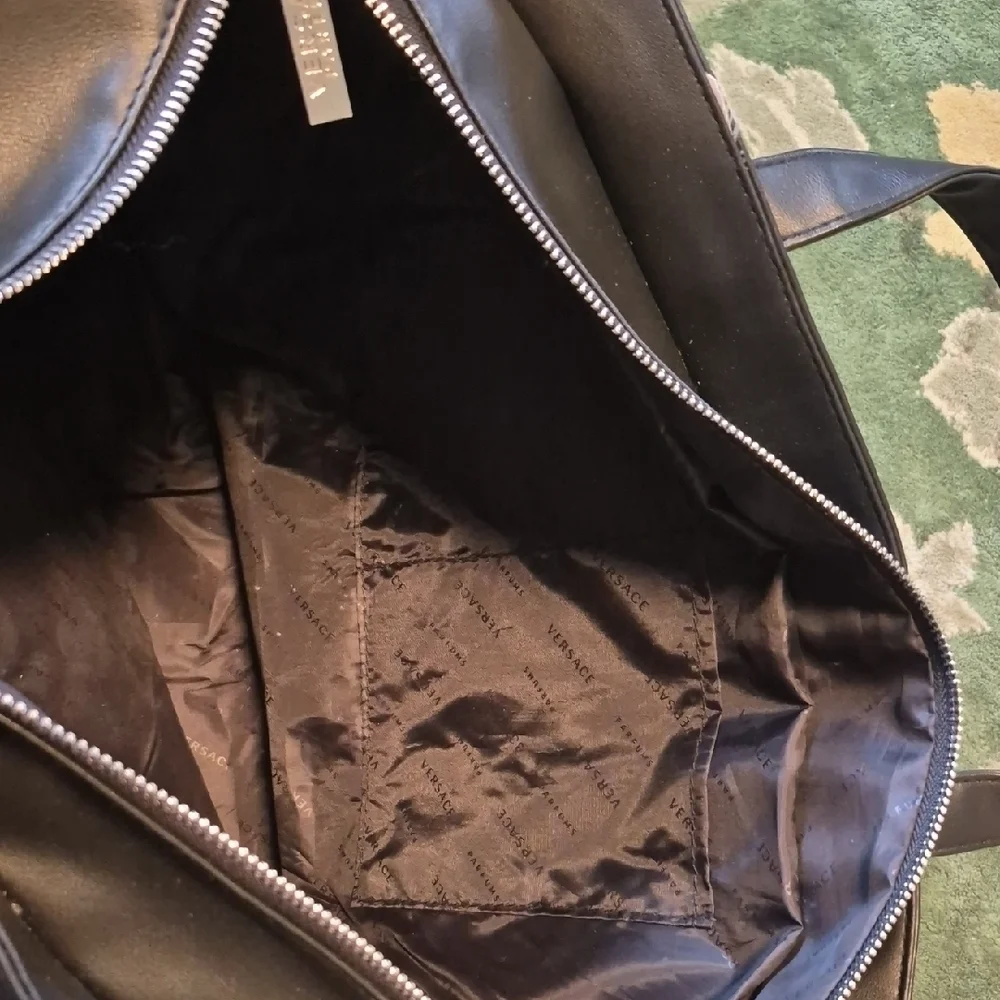 Black Travel Tote Bag